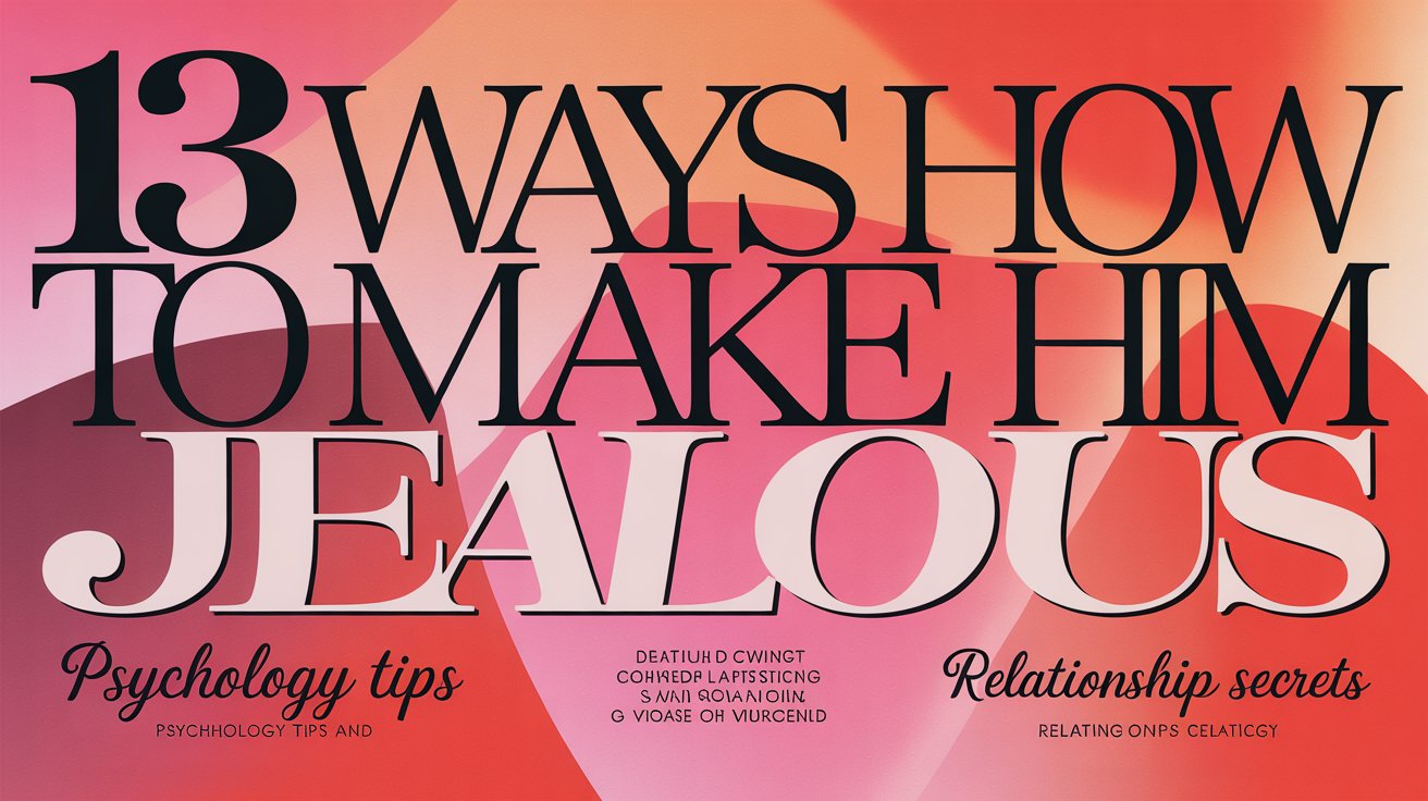 13 Ways How To Make Him Jealous