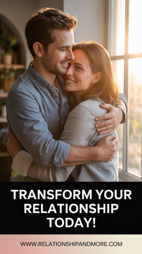 Couple reconciling after argument, symbolizing healthy conflict resolution in relationships.