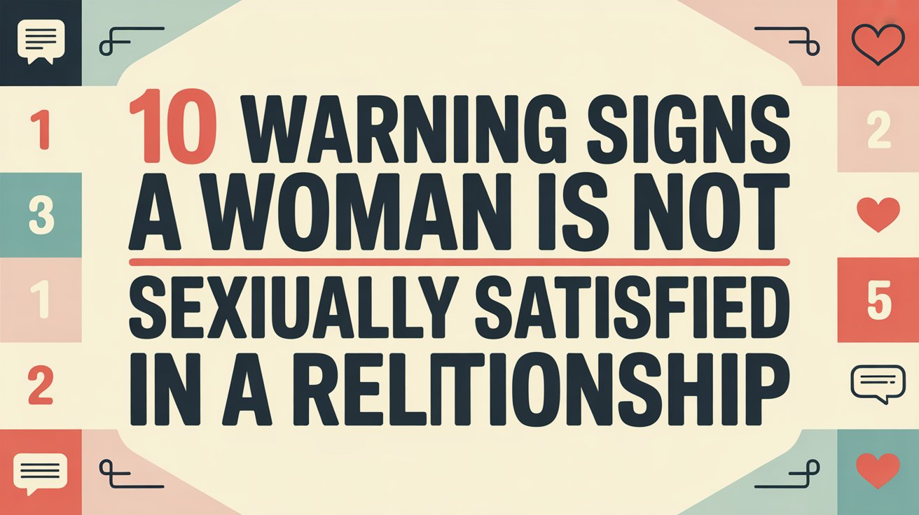 10 Warning Signs a Woman Is Not Sexually Satisfied in a Relationship