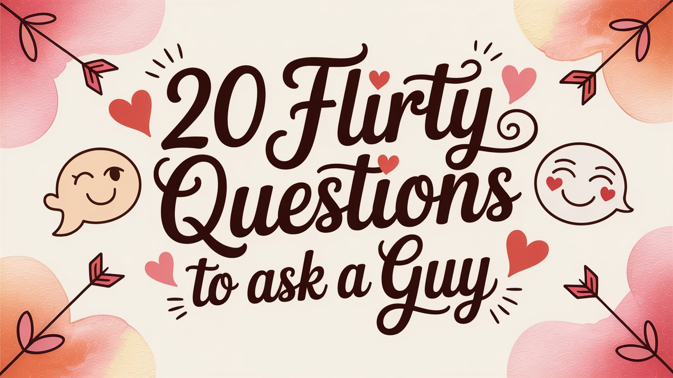20 Flirty Questions To Ask a Guy